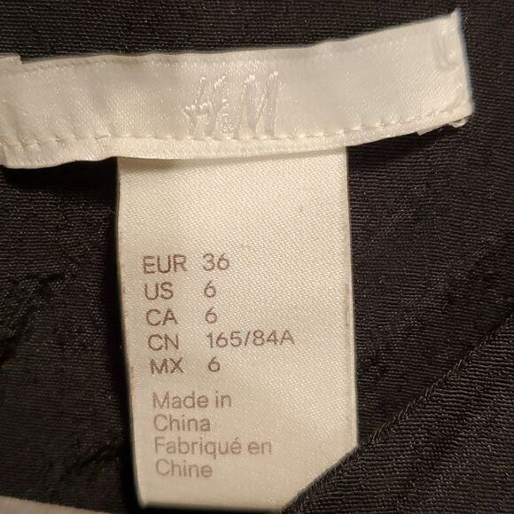 H&M black bling tunic top - Picture 2 of 7